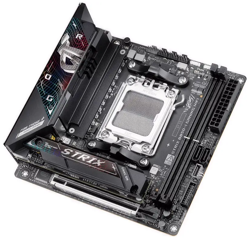 Informático Mangirón - Montaje ASUS ROG STRIX B850-I GAMING WIFI Mangirón